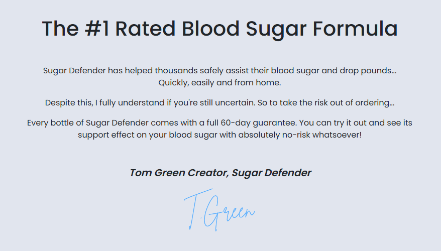 Sugar Defender